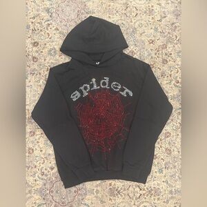 OG Rhinestone Spider Hoodie